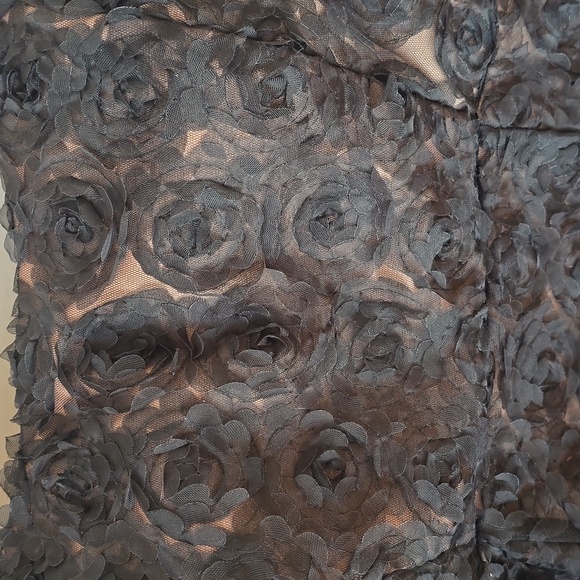 NWT VIOLET WEEKEND Rosette Soutache Tie Waist Gown, Junior's 11/Women's 4  *PM* - Picture 3 of 7